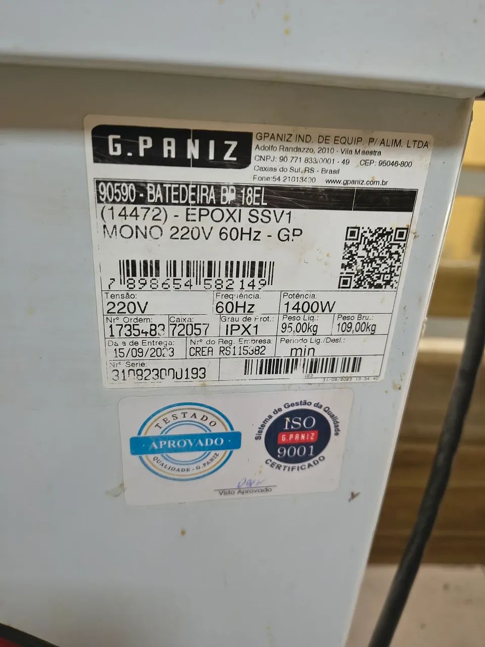 Batedeira Gpaniz 18 lt - Foto 3