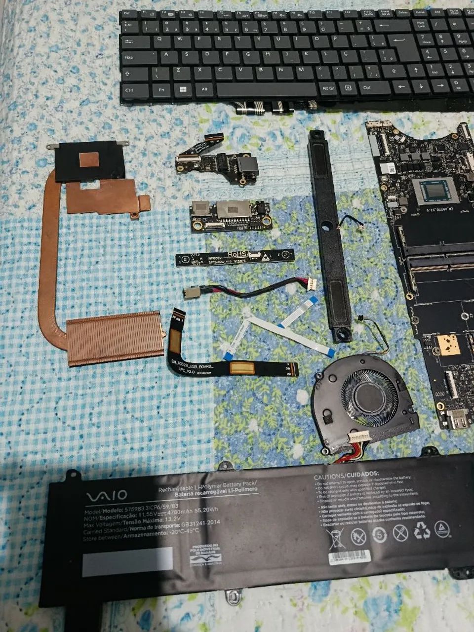 Peças de notebook Vaio fe15 vjfe59f11x - Foto 4
