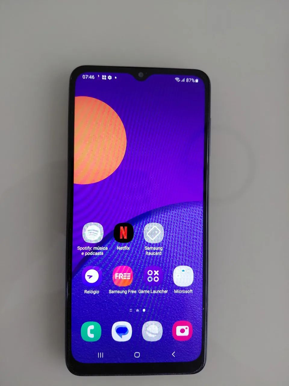 Celular Samsung M12/ Todo original, sem marcas de uso!  - Foto 2