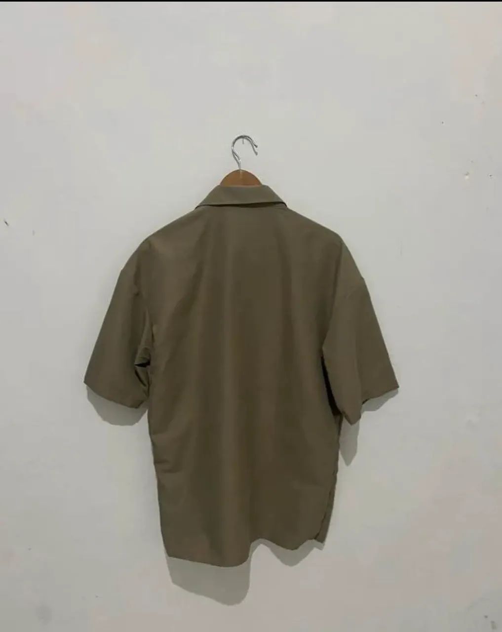 Camisa de botão oversized masculina - Foto 2