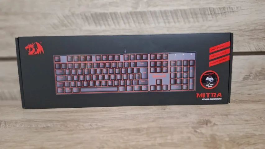 Teclado Mecânico Redragon Mitra - Switch Marrom | Novo e Lacrado - Foto 5