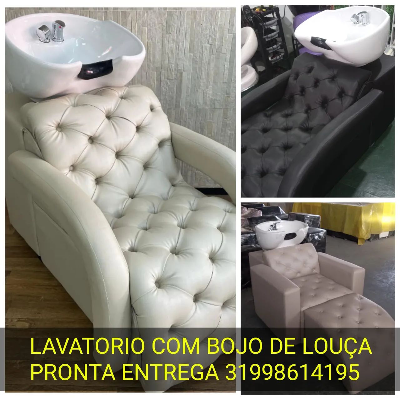 LAVATORIO SUPER COM BOJO DE LOUÇA