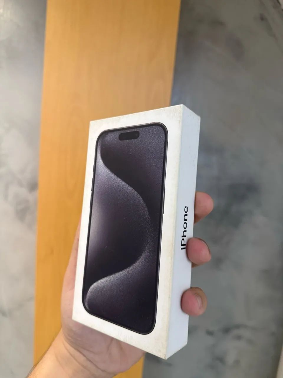 Caixa de iPhone 15 Pro 128GB Preto  - Foto 3