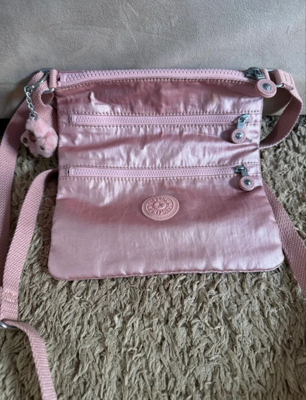 Bolsa kipling original - rosa 
