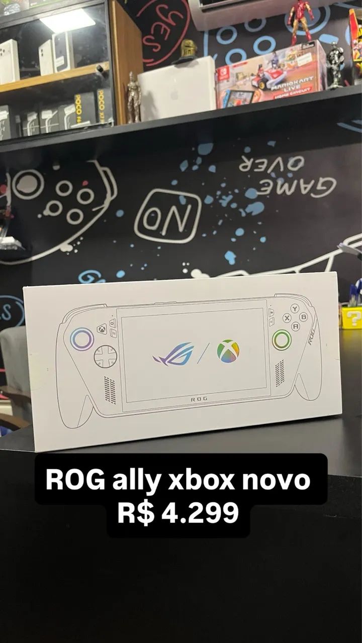 ROG ally xbox novo 