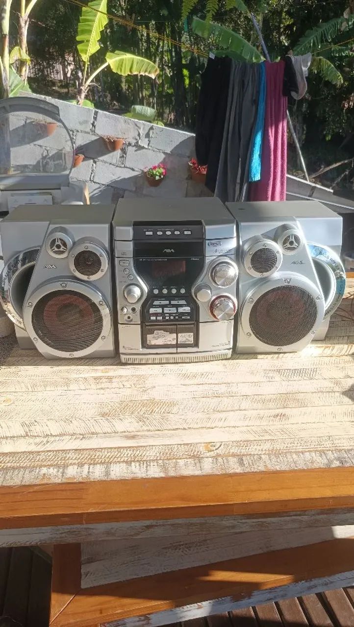 Micro sistem Aiwa novo - Foto 4