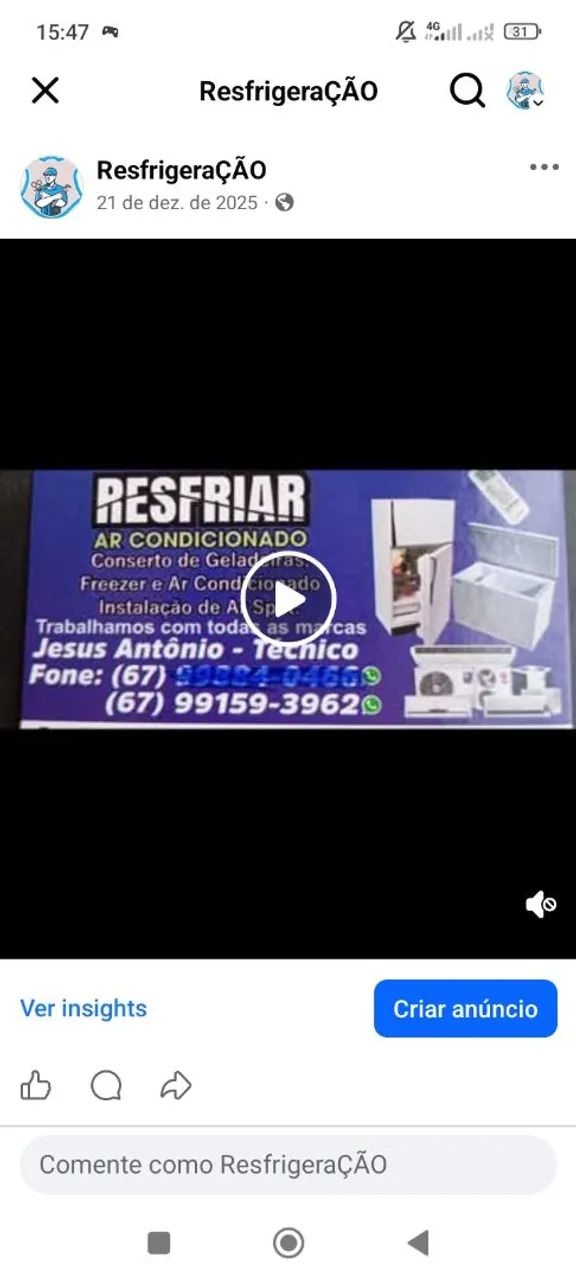 Refrigeração 