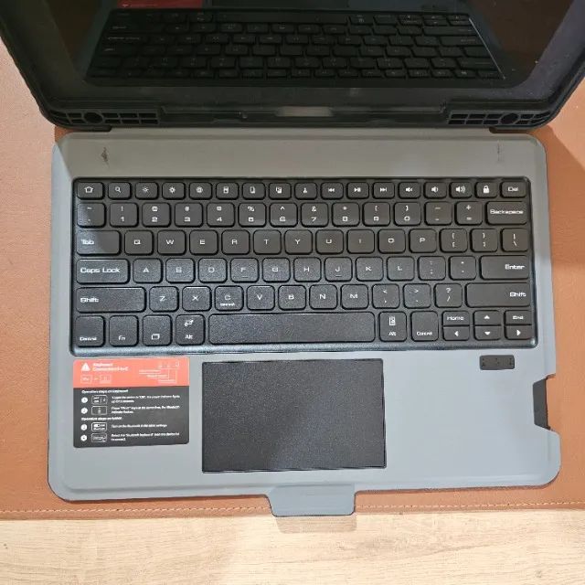 Capa Teclado Bluetooth Nillkin Galaxy Tab S7 Fe S8+ 12,4 Pol (Usado) - Foto 4