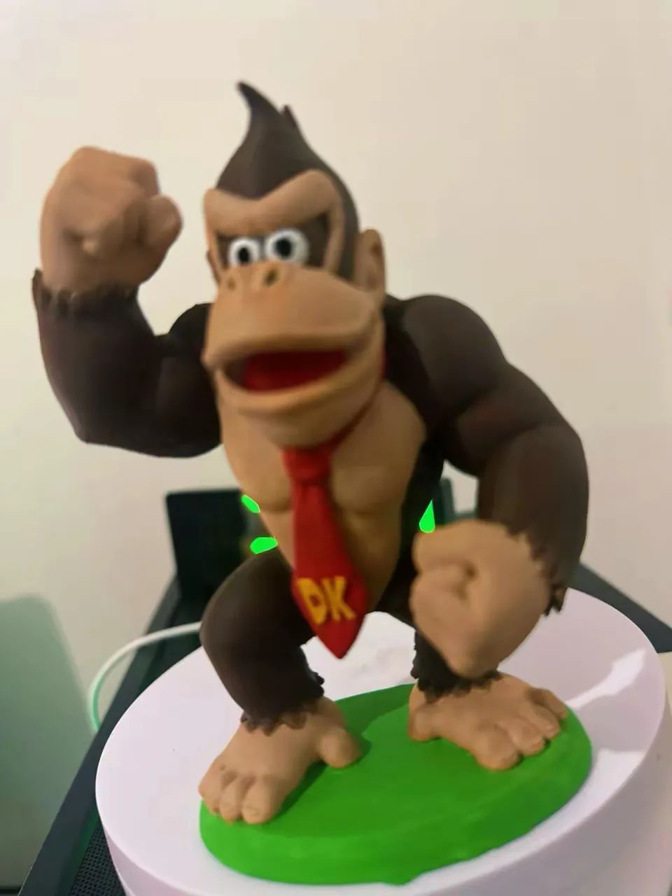 Boneco Action Figure Donkey Kong 13cm - Impressão 3D  - Foto 5