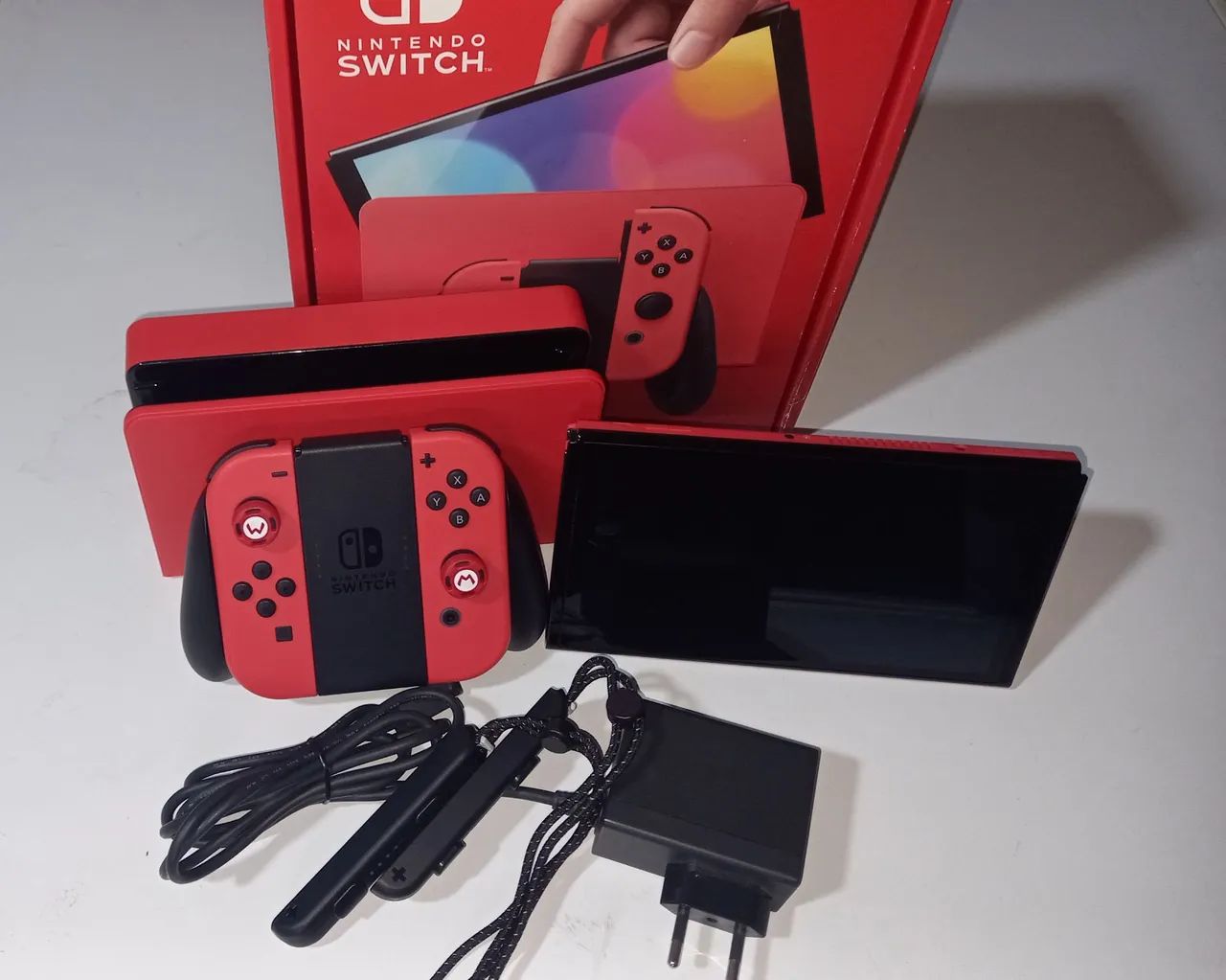 Nintendo switch OLED edição Mario com defeitor  - Foto 2