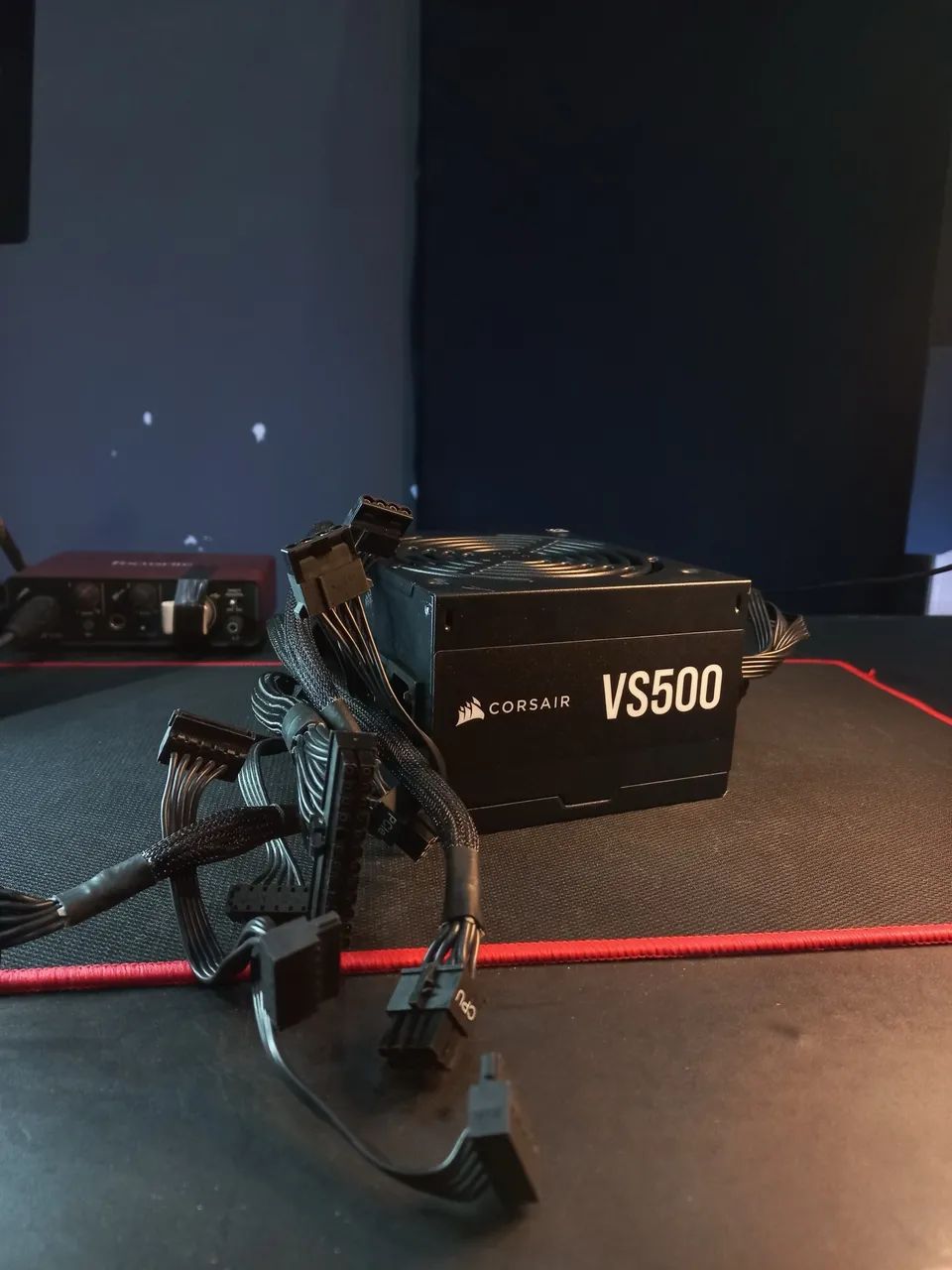 Fonte corsair 500w 80 plus
