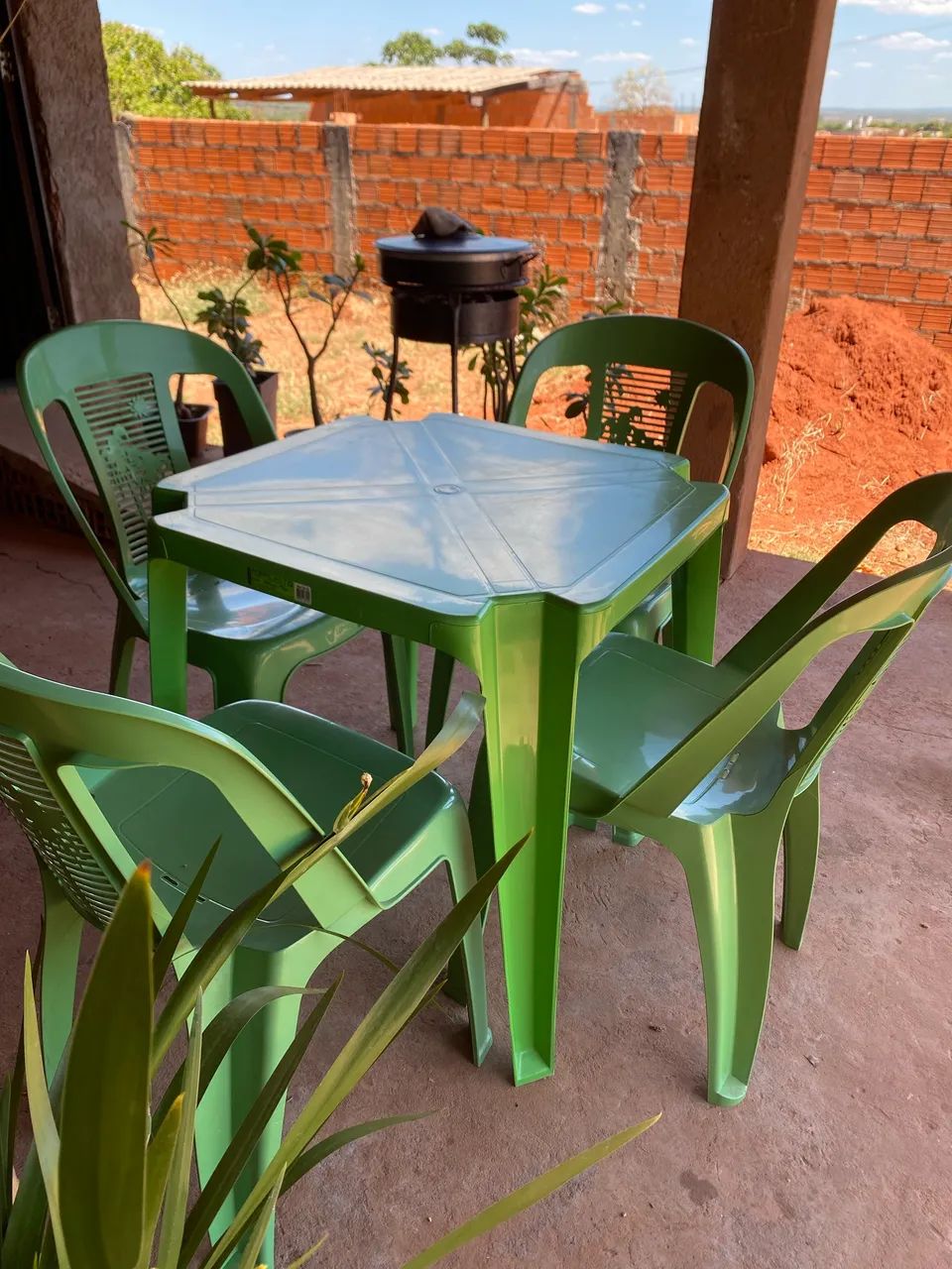 Venda-se jogo de cadeira e mesa  - Foto 3