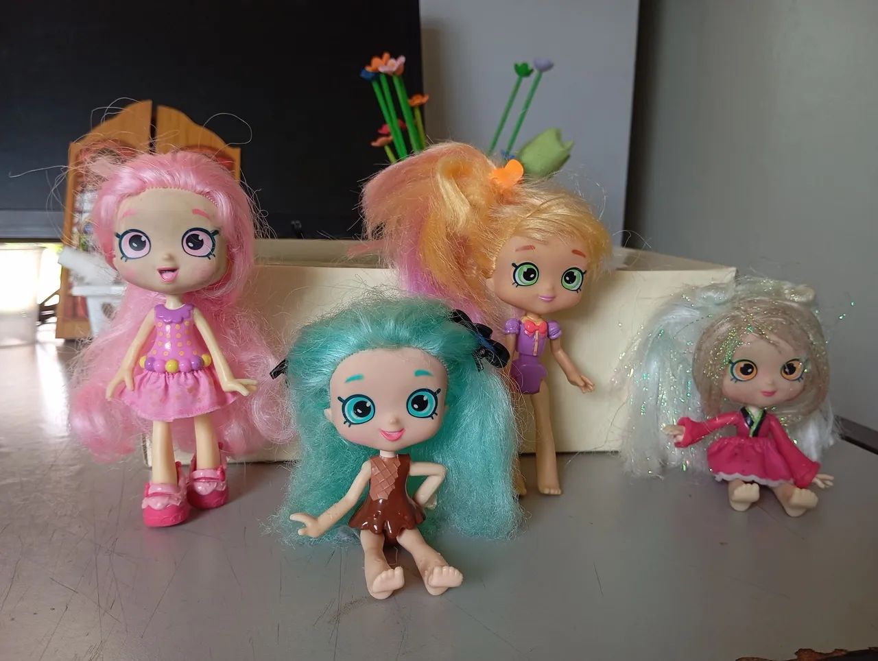 Kit bonecas Shopkins 