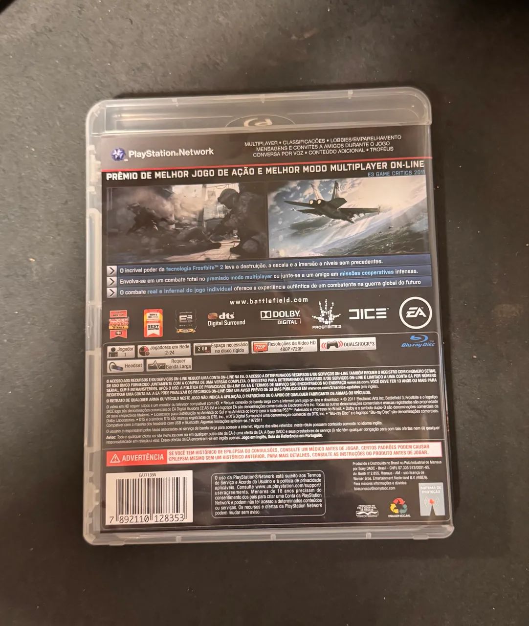 Jogo Battlefield 3 PS3 - Foto 2