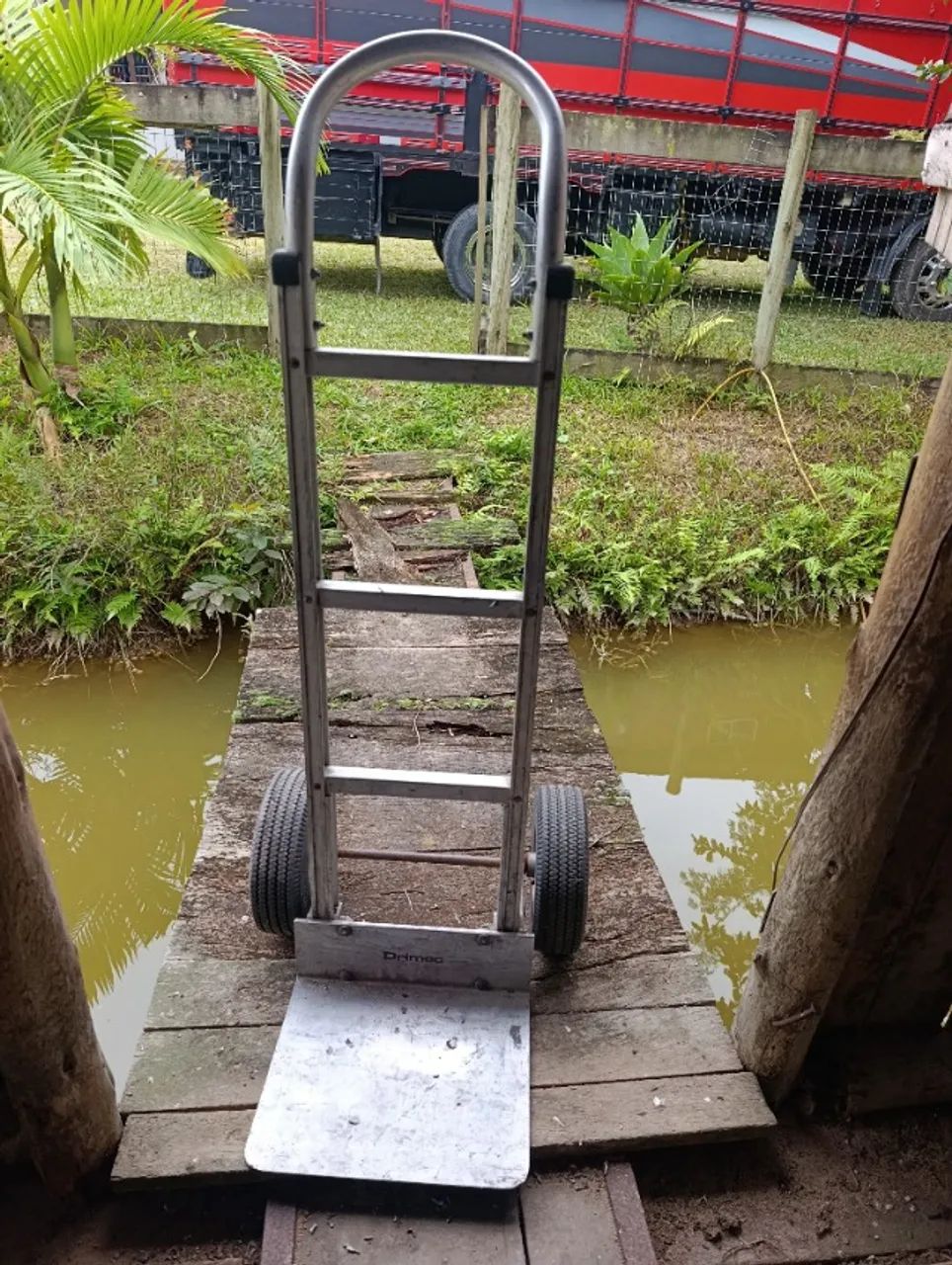 Carrinho para carga Drimec e trava paletes  - Foto 3