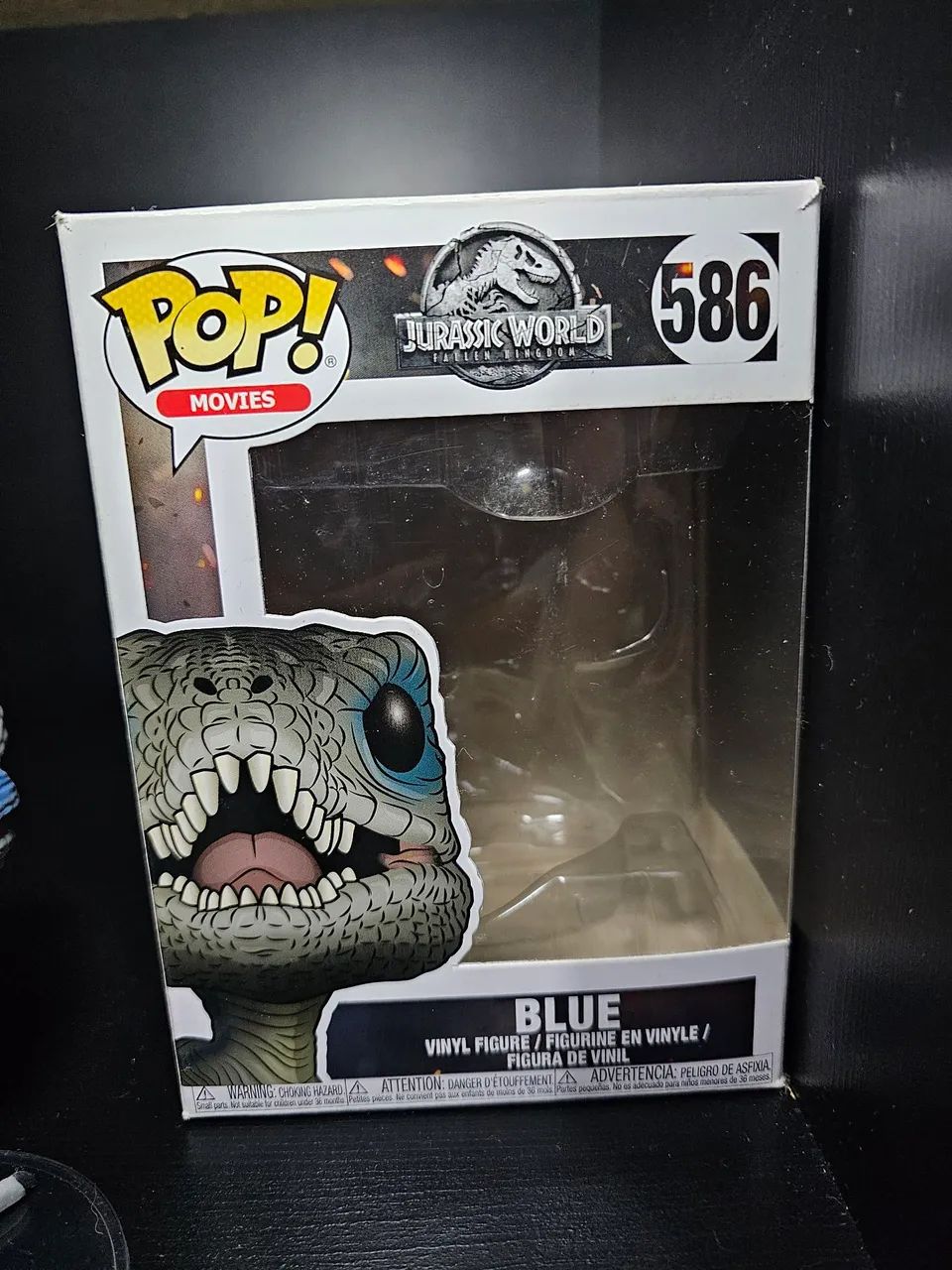 Funko Pop Blue #586 (Jurassic World Fallen Kingdom) - Hobbies e