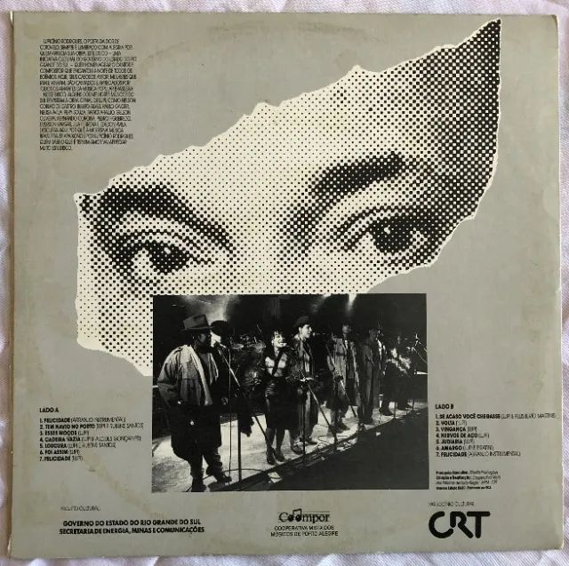 Grupo Coompor Canta Lupicínio Rogrigues 1989 Disco Vinil Lp - Foto 2