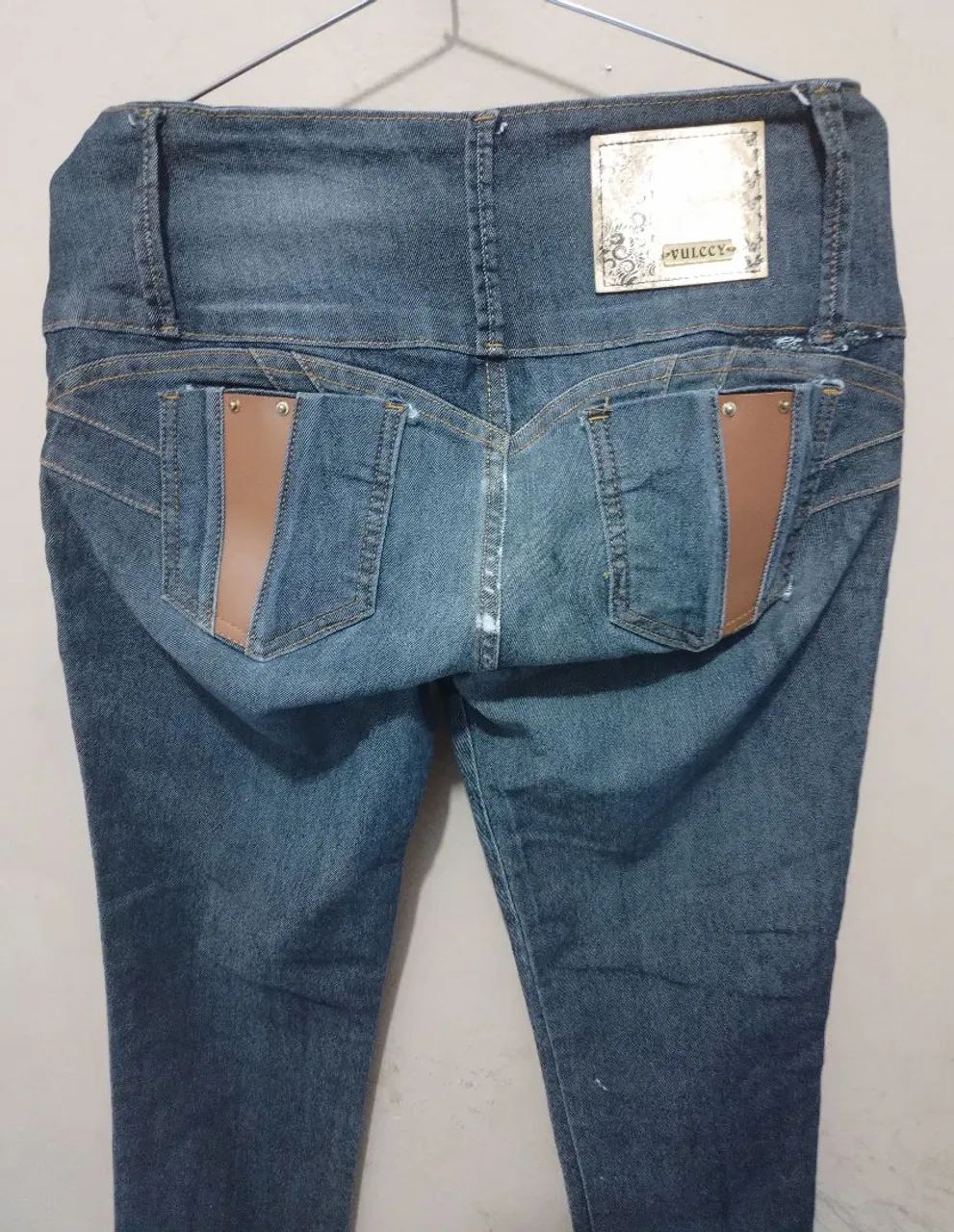 Calça Vulccy 42 feminina com lycra semi-nova  - Foto 5
