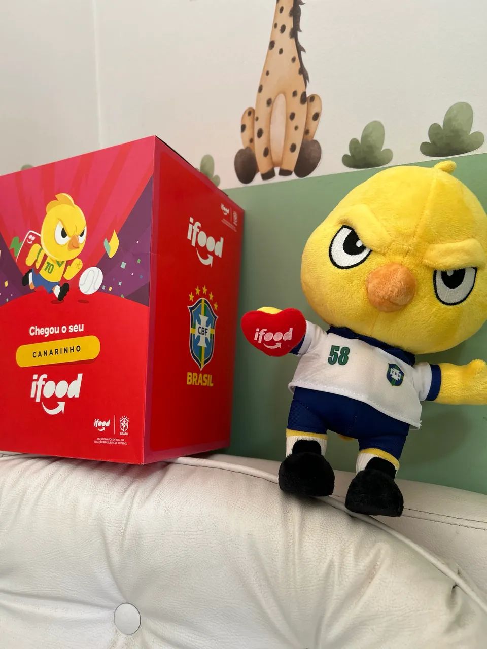 Canarinho Brasil Copa do mundo - Foto 2