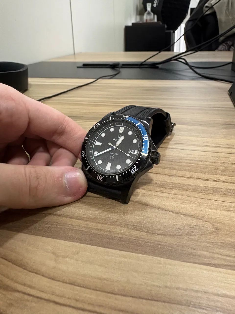 relógio bulova marine star 200m