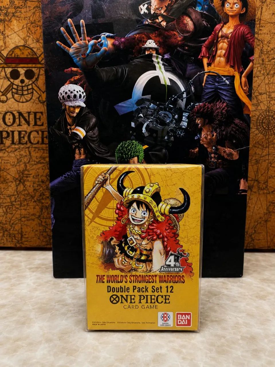 John Biccard 「War and Peace」 オブジェ　2体セット One Piece TCG Double Pack Set 12 (OP-17) 20 Unidades. - Hobbies e