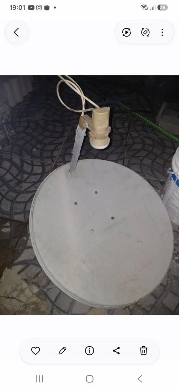 Antena e receptor