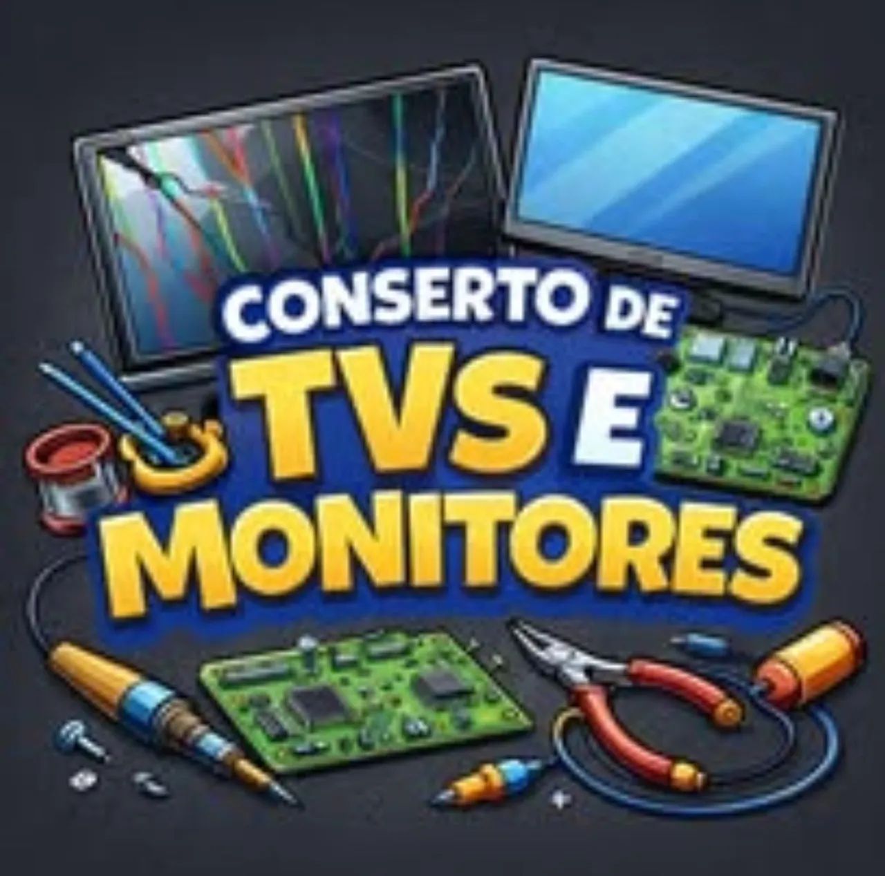 Conserto de TVs e Monitores