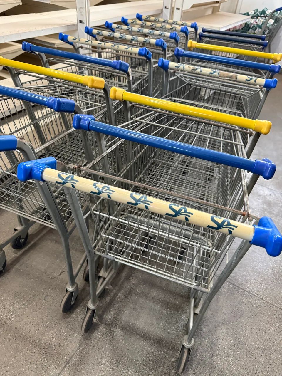 Carrinho supermercado 