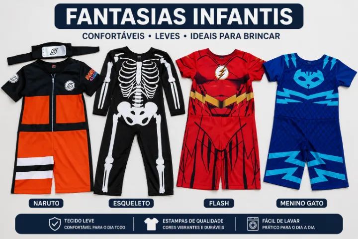 Fantasias Infantis Usadas