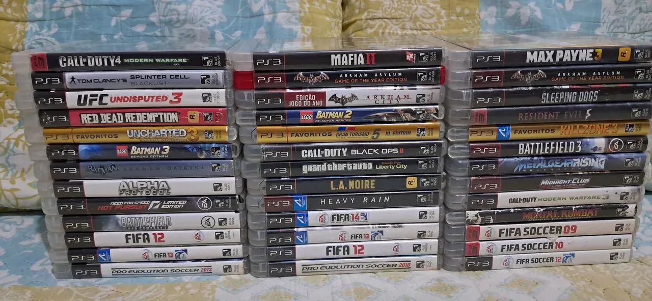 COLETÂNEA LOTE JOGOS - PS3