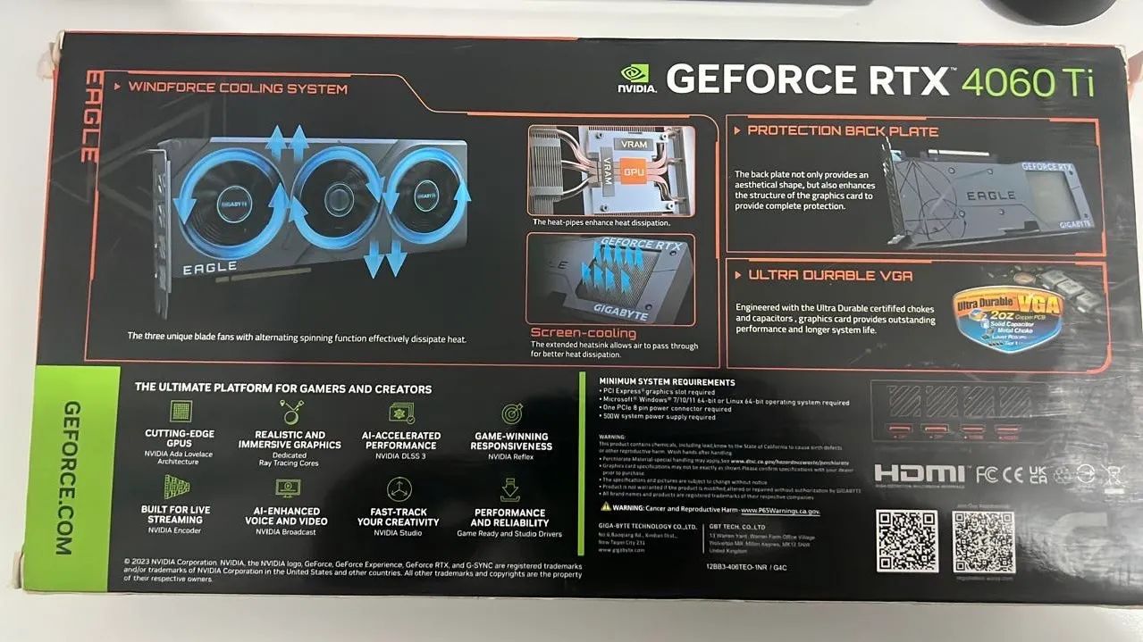 Placa de vídeo RTX 4060ti - Foto 2