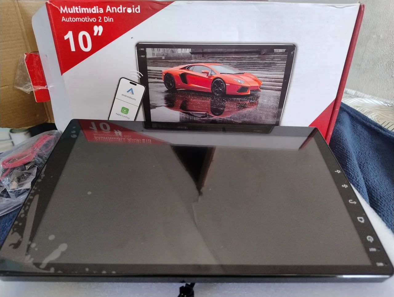 Multimídia Android Automotivo 10" - Foto 3