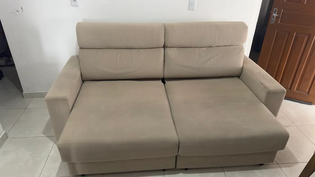 Sofá cama com a cabeceira reclinável  - Foto 3
