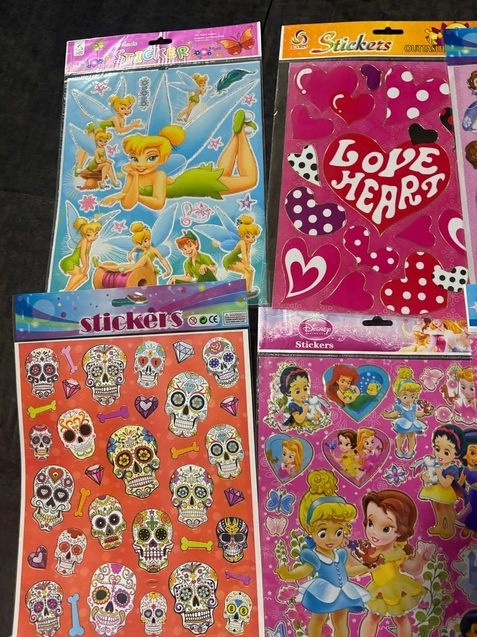 Lote adesivos vintage papelaria  - Foto 5