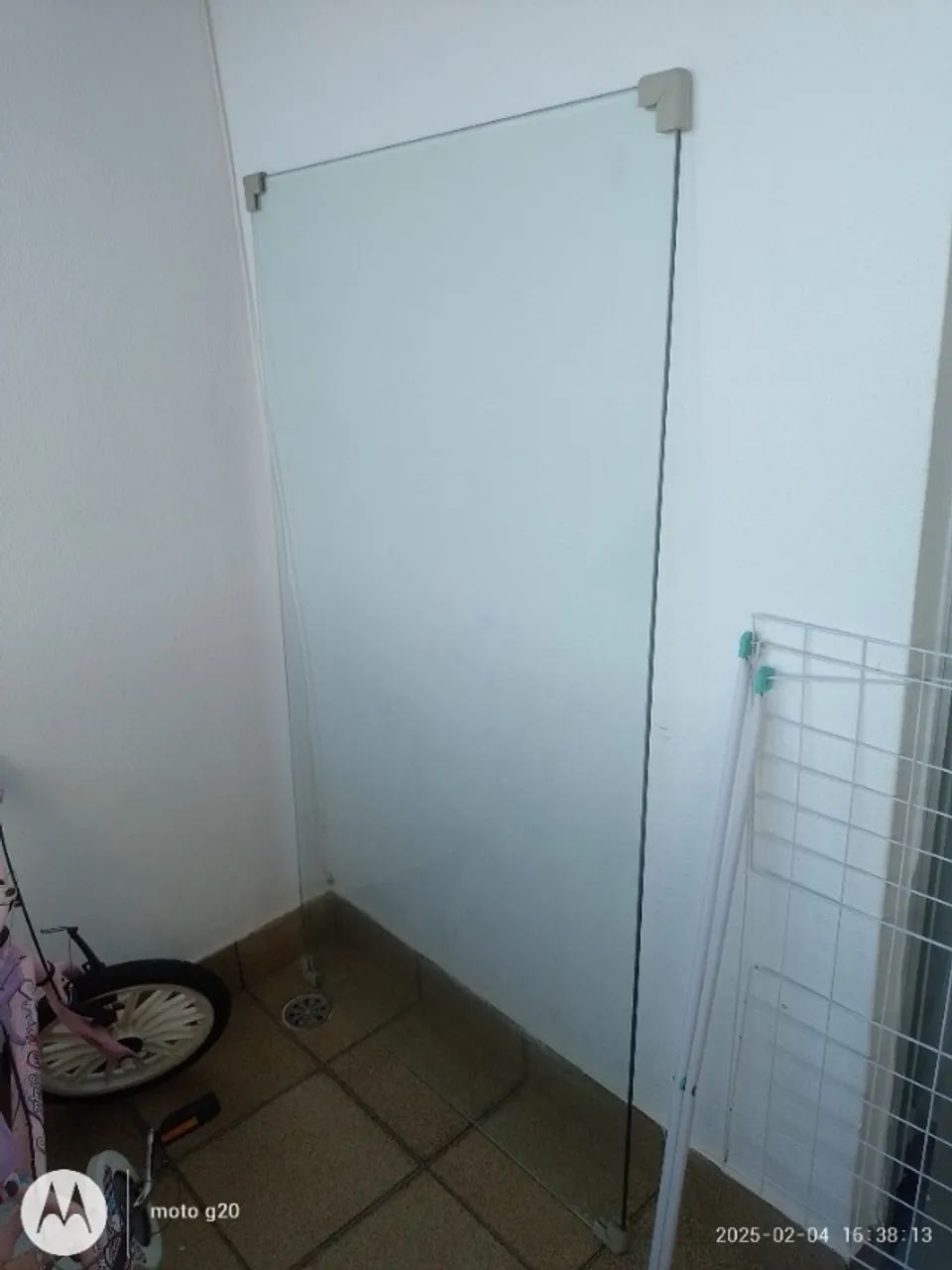 Tampo de mesa de vidro