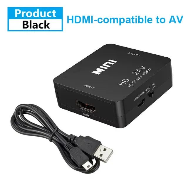 Conversor compatível com HDMI para RCA