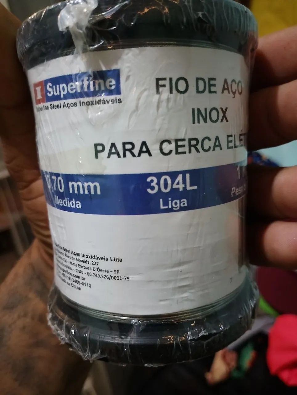 Câmera e conjunto 