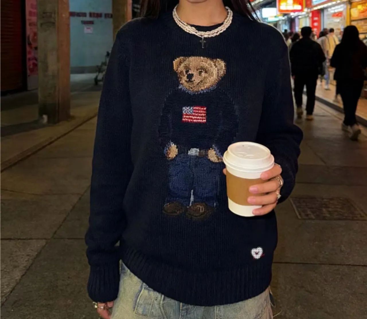 Sueter de malha Ralph Lauren