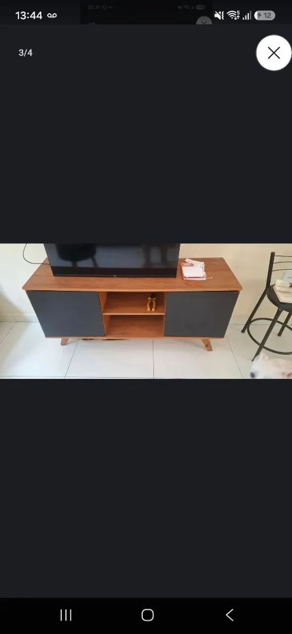 Vendo sofa, kit cadeira e rack - Foto 3