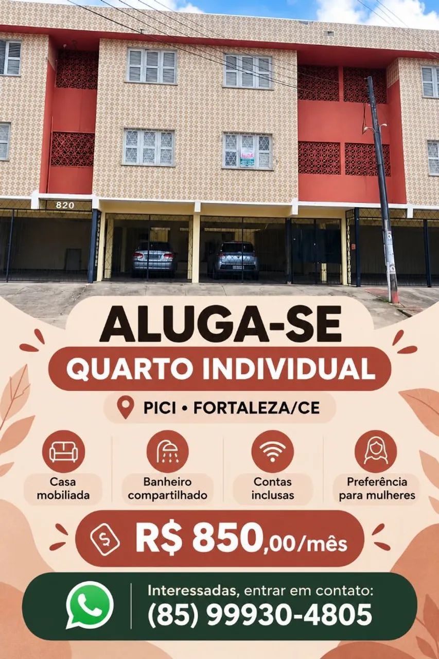Aluga-se quarto 
