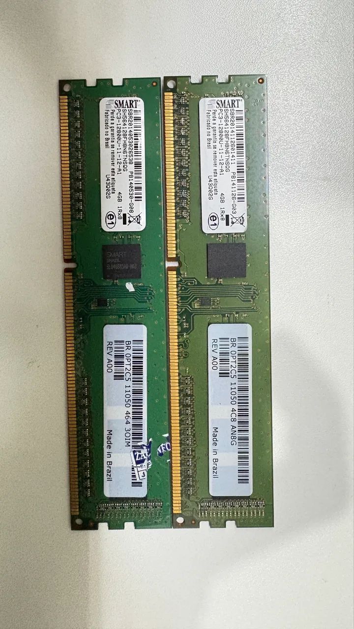 MEMÓRIA RAM DDR3 PC3 - 8GB- (2X4)
