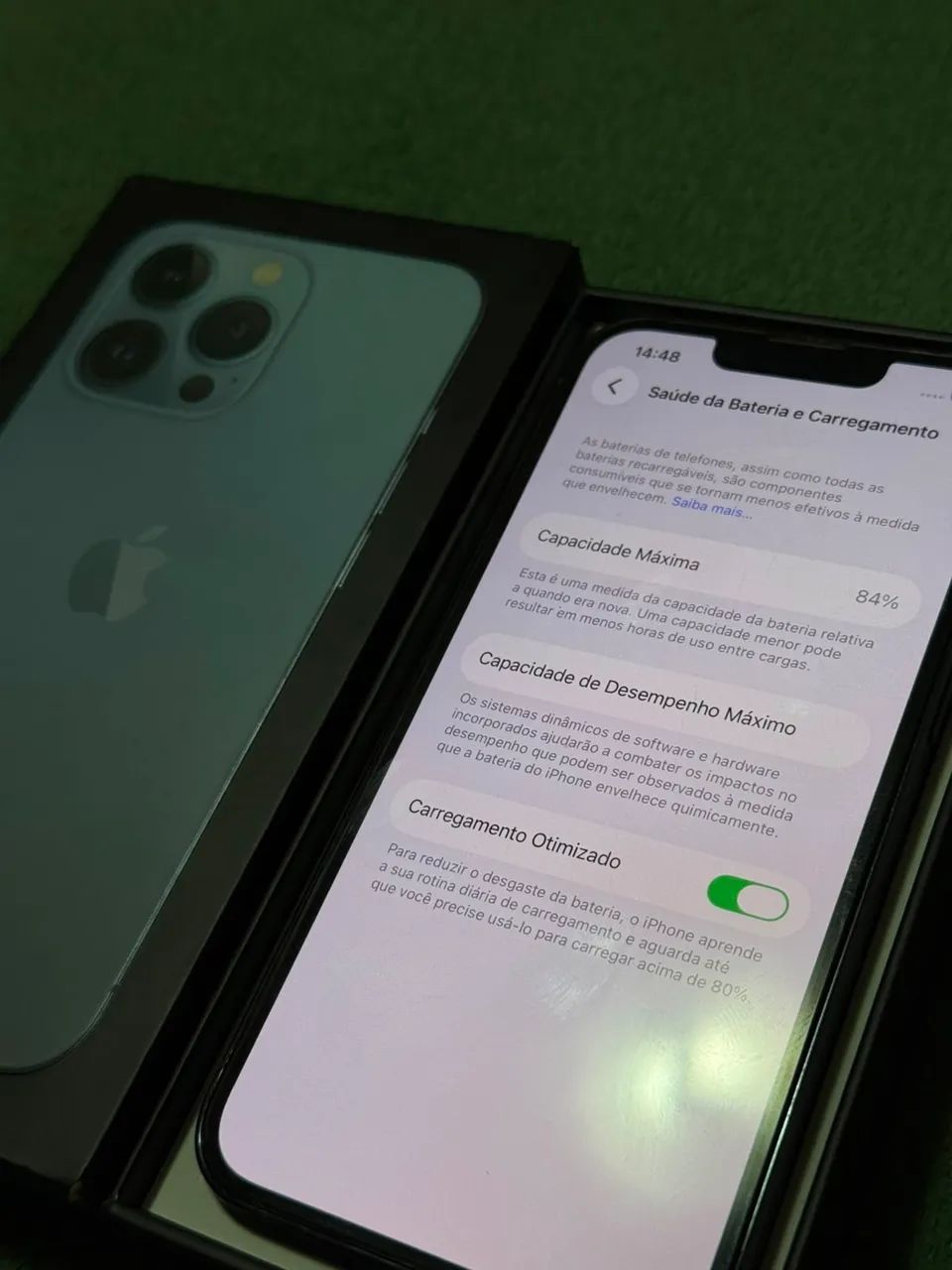 iPhone 13 Pro 128gb  Bateria 84%