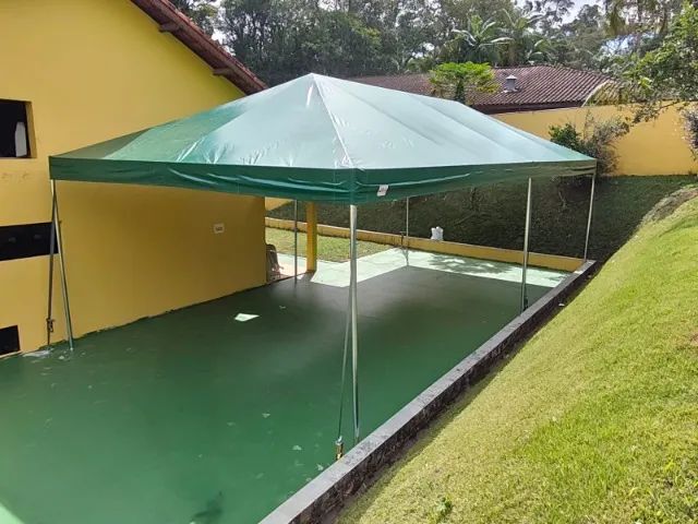 TENDA PIRAMIDAL TUBULAR 12x6 pé 2,5mt