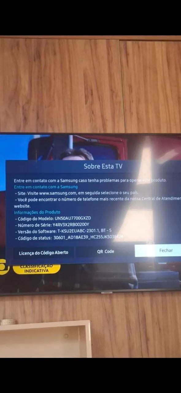 TV Samsung Smart   50 4K  Crystal UHD  - Foto 2