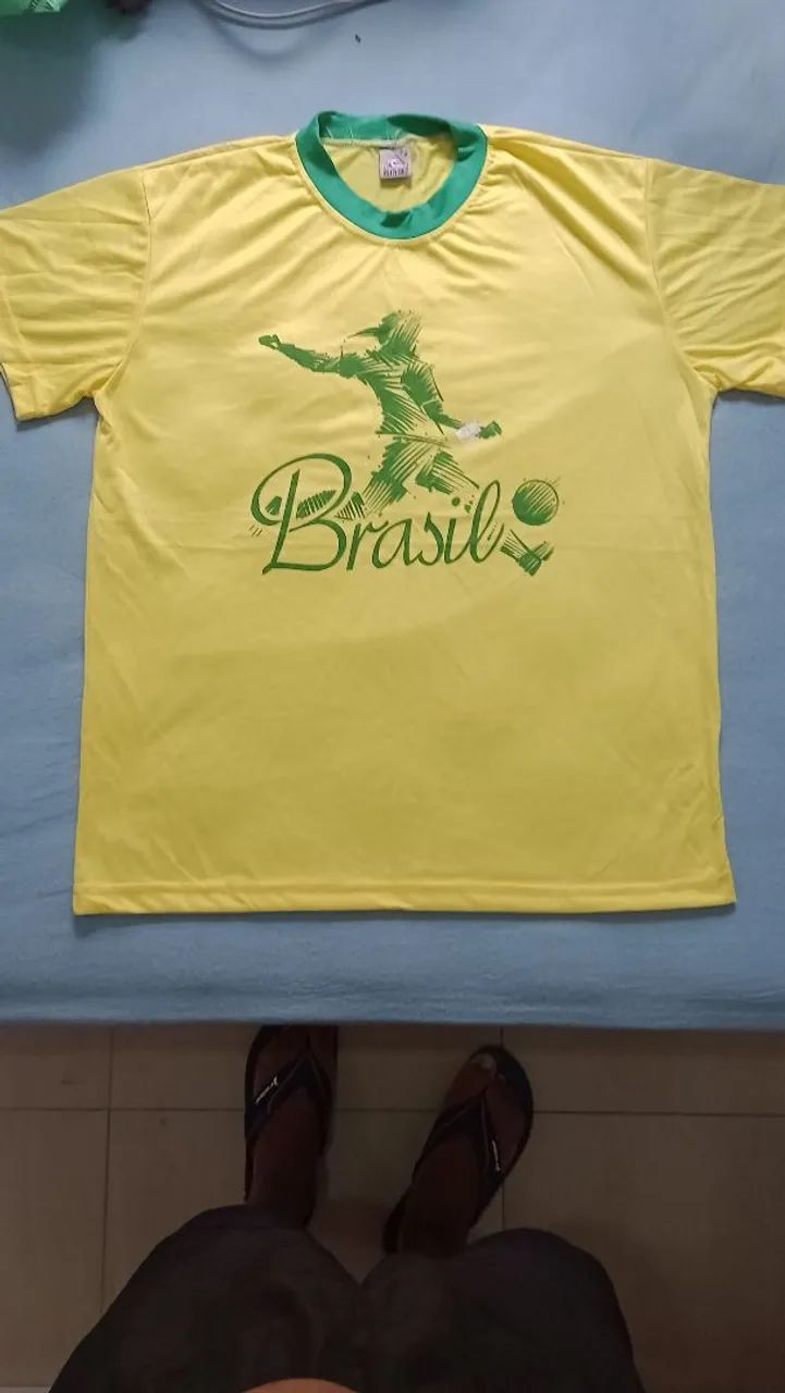 Camisetas Verde Amarela  - Foto 4
