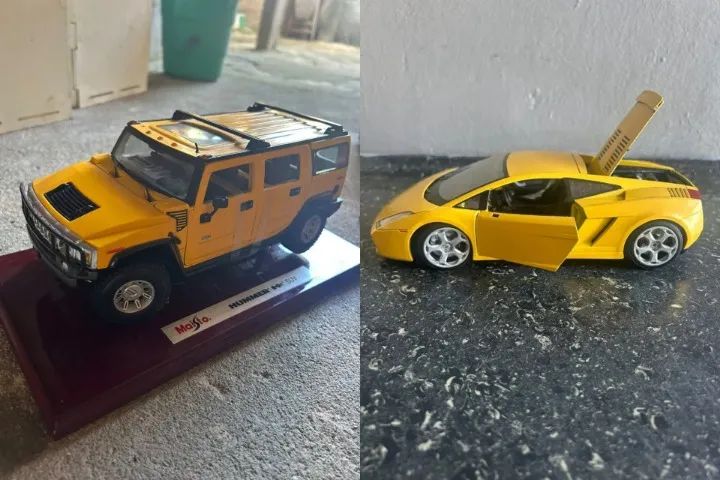 6 Miniaturas de Carro Escala 1:18