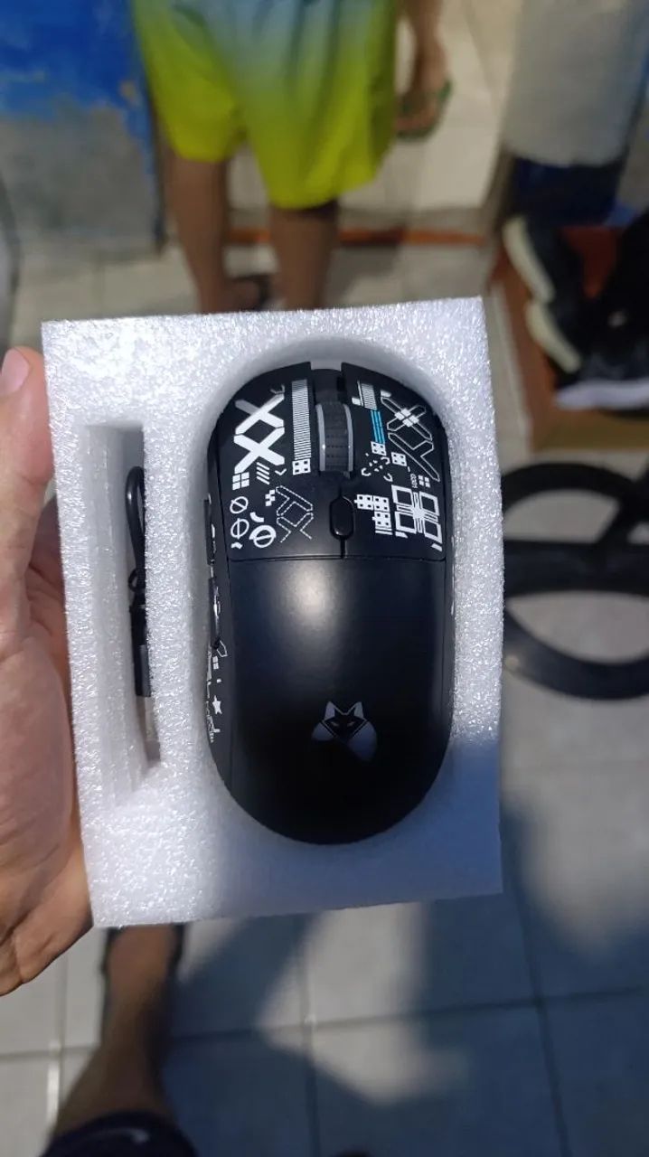 Mouse gamer sem fio 