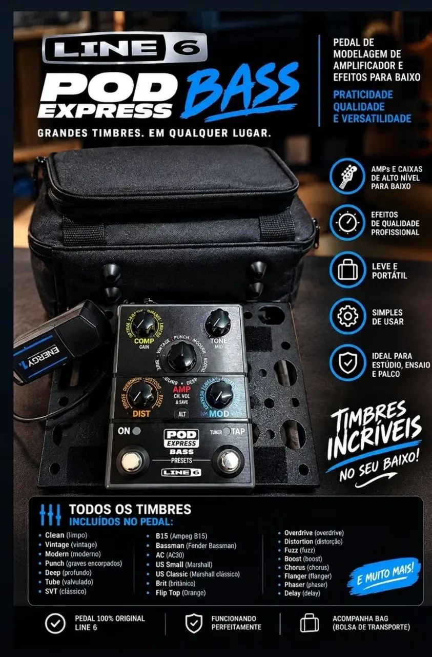 LINE 6 POD express Bass - Foto 4