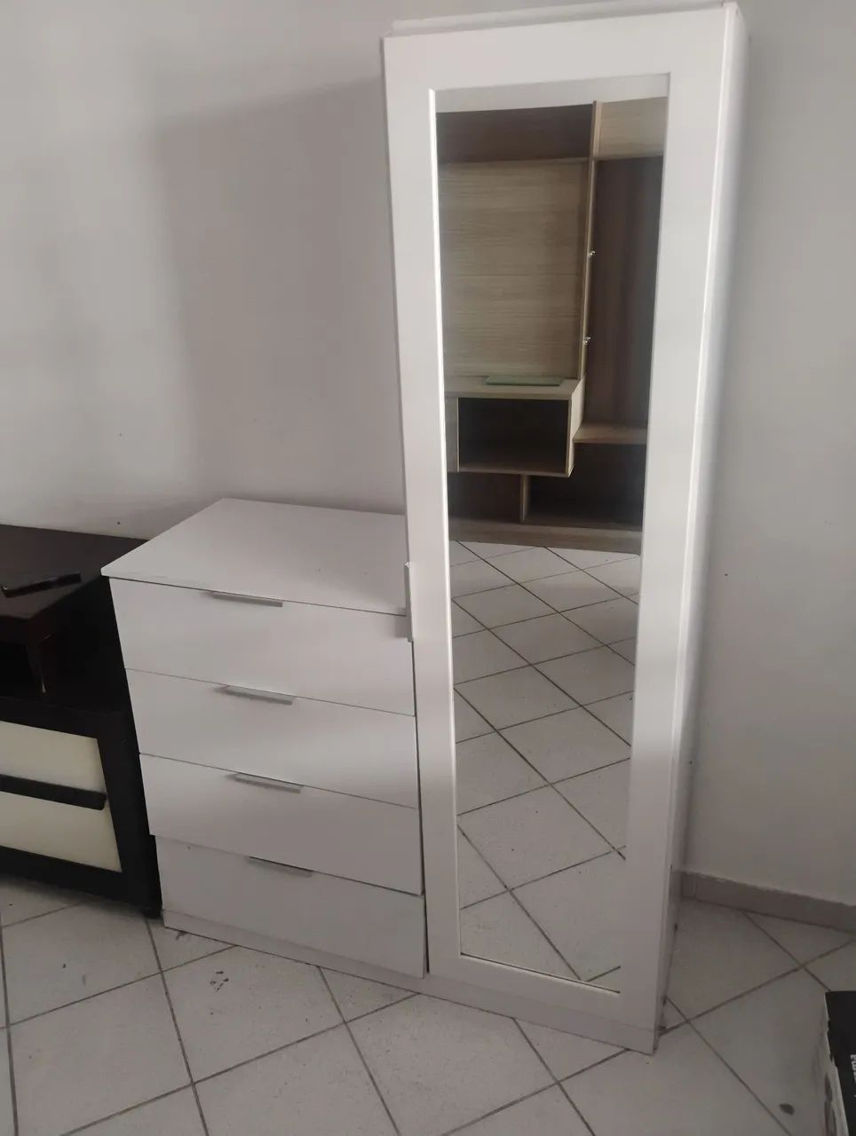 Cômoda Guarda Roupa com Espelho  - Foto 5