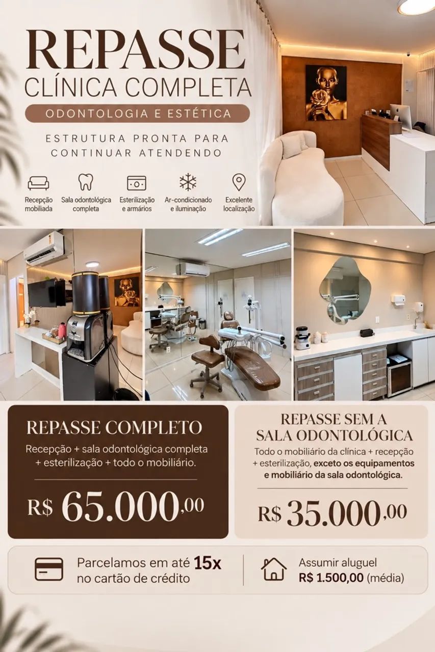 VENDO CLÍNICA EM MESSEJANA, completa 
